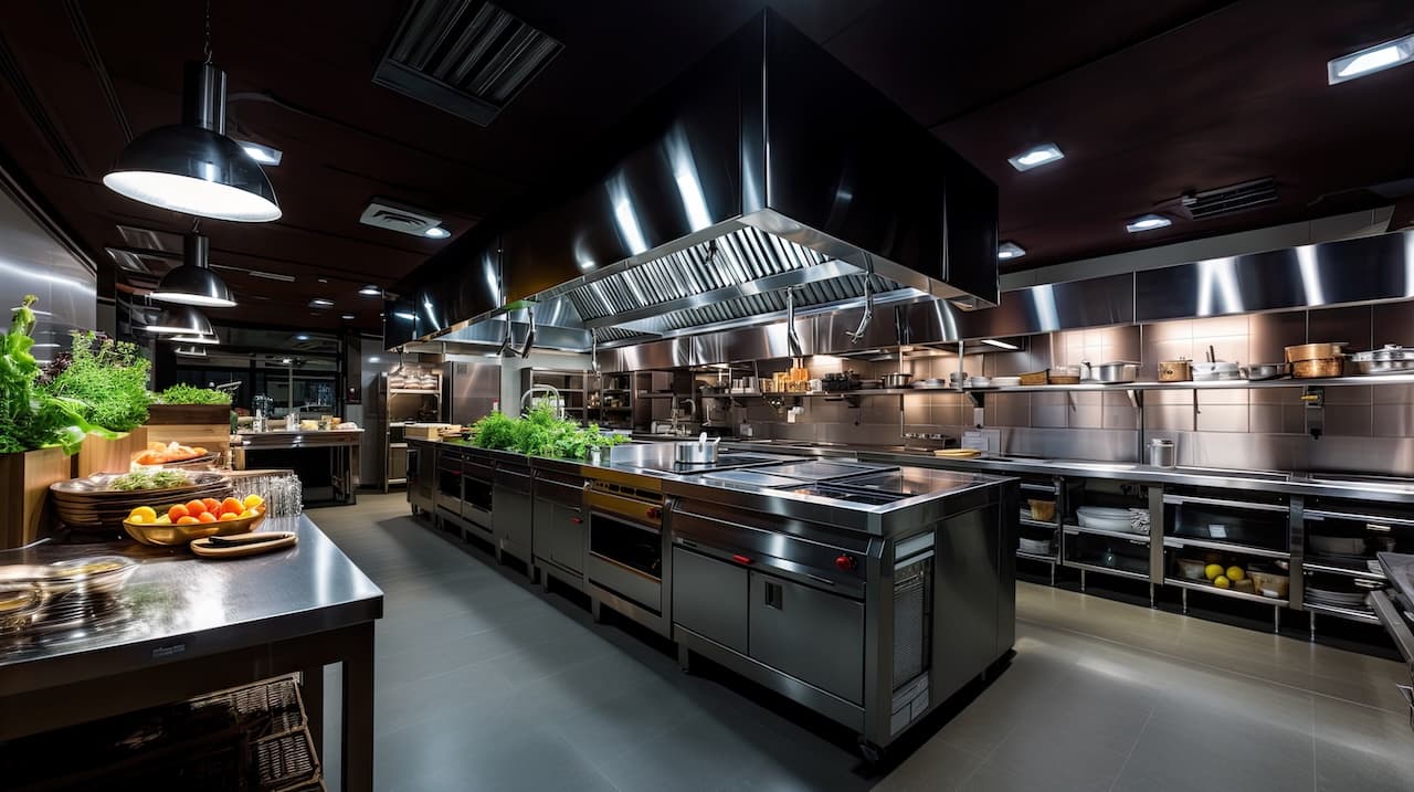The Lunchbox Lady commercial kitchen
